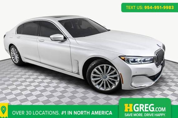 BMW 740LI 2022 WBA7T2C06NCH48285 image