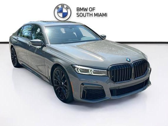 BMW 740LI 2022 WBA7T2C06NCK17648 image