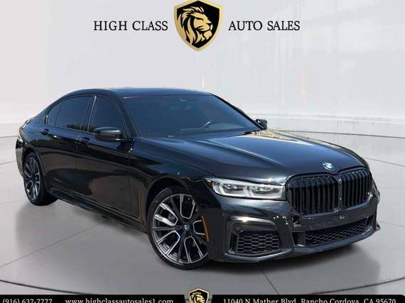 BMW 740LI 2022 WBA7T2C07NCH70084 image