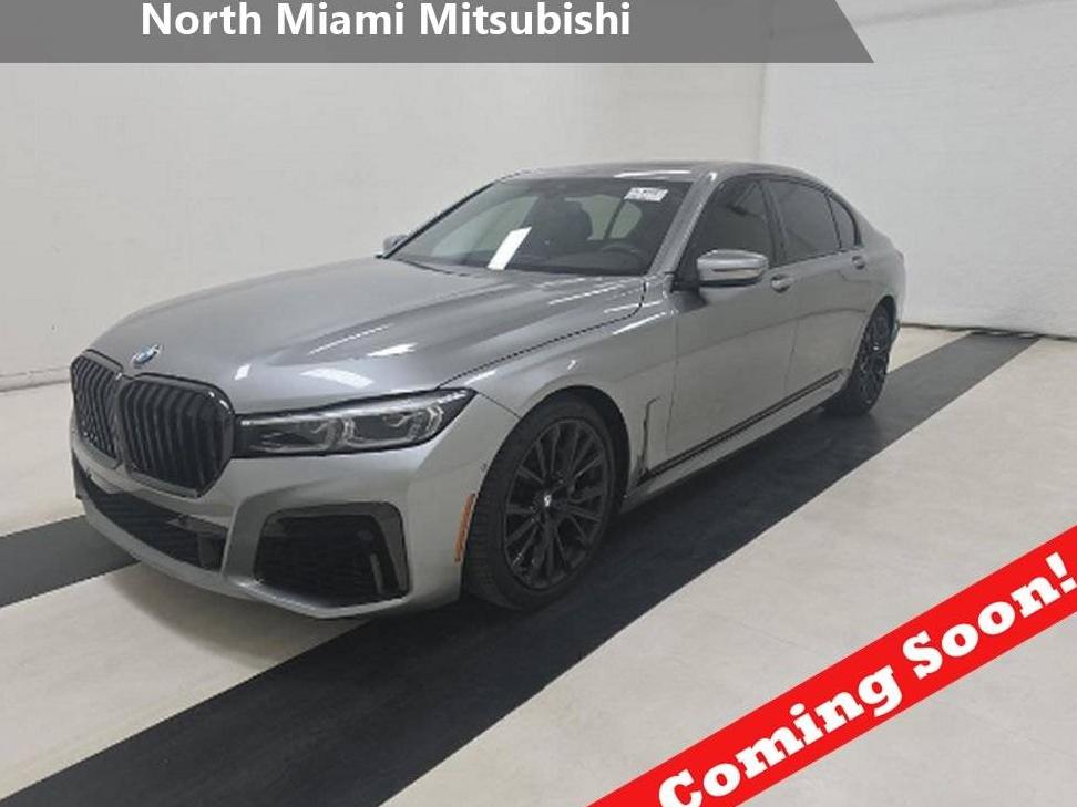 BMW 740LI 2022 WBA7T2C02NCJ17062 image