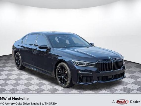 BMW 740LI 2022 WBA7T4C00NCJ65770 image
