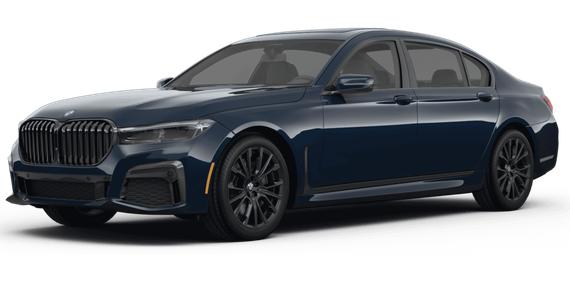 BMW 740LI 2022 WBA7T2C03NCH25885 image