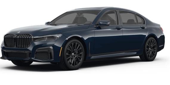 BMW 740LI 2022 WBA7T2C02NCJ77990 image