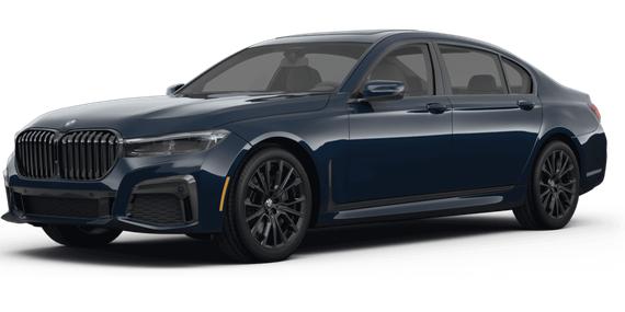 BMW 740LI 2022 WBA7T2C01NCH74308 image
