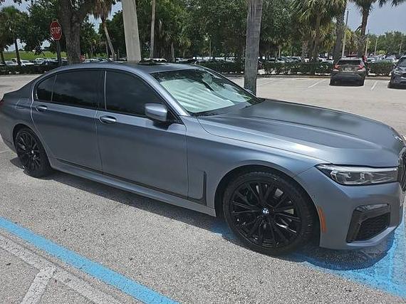 BMW 740LI 2022 WBA7T2C0XNCJ02051 image