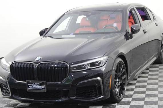 BMW 740LI 2022 WBA7T2C00NCJ86915 image