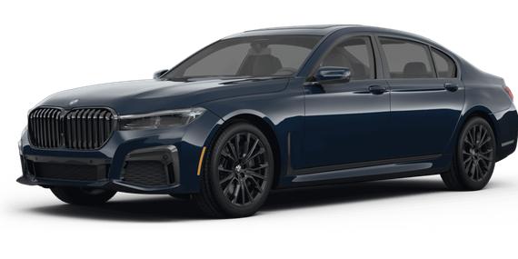 BMW 740LI 2022 WBA7T2C03NCK11323 image