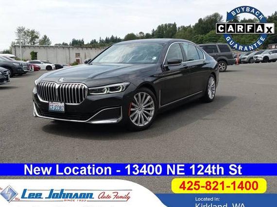 BMW 740LI 2022 WBA7T2C07NCH36923 image