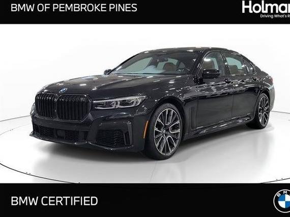 BMW 740LI 2022 WBA7T2C08NCK38355 image BMW 740LI 2022 WBA7T2C08NCK38355 image