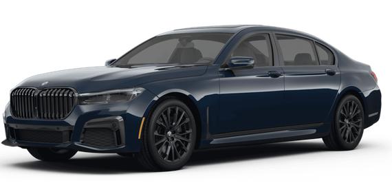 BMW 740LI 2022 WBA7T2C00NCJ19330 image