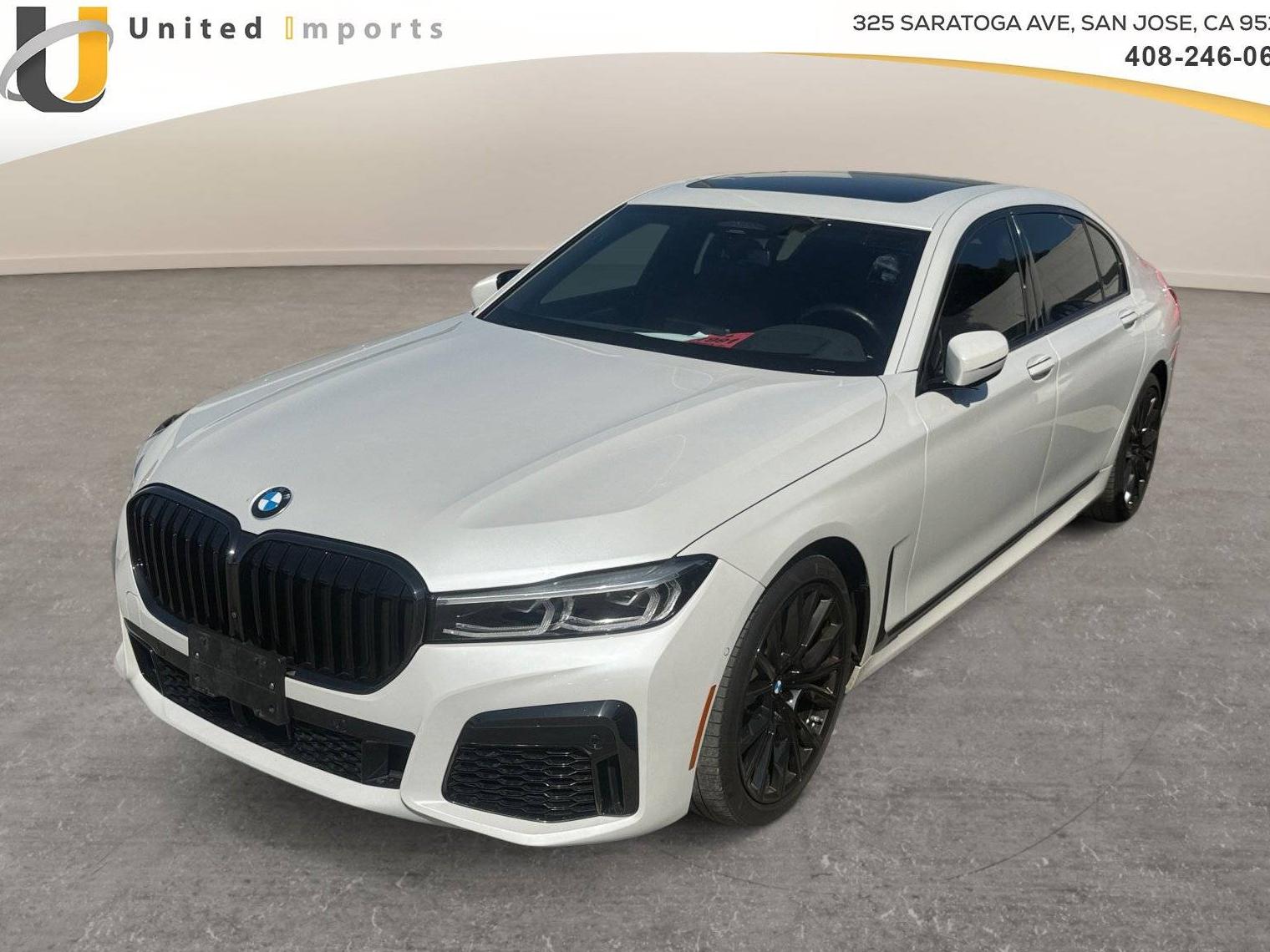 BMW 740LI 2022 WBA7T2C02NCJ33195 image