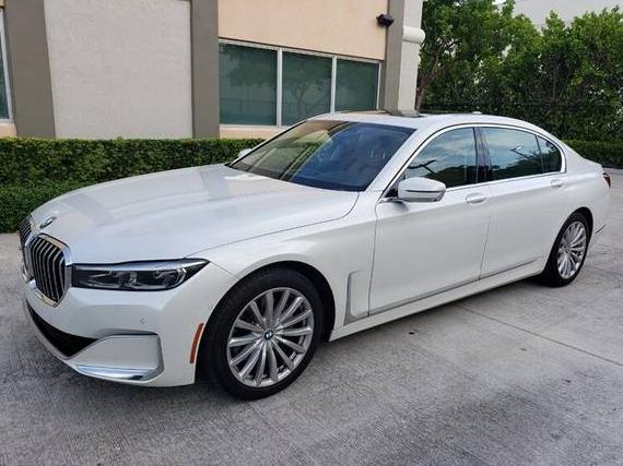 BMW 740LI 2022 WBA7T2C07NCK89684 image