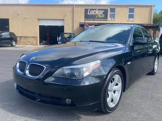 BMW 530I 2007 WBANE735X7CM50851 image