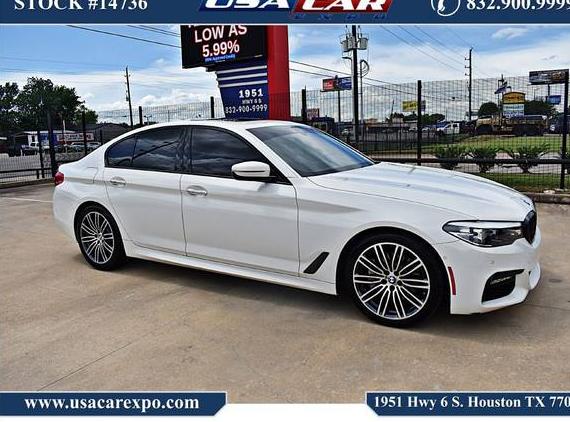 BMW 530I 2018 WBAJA5C50JWA39174 image