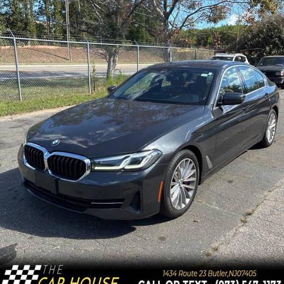 BMW 530I 2021 WBA13BJ09MCF92265 image