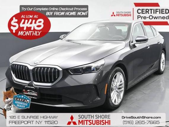 BMW 530I 2024 WBA53FJ08RCR05138 image