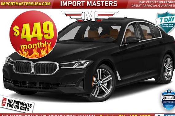 BMW 530I 2022 WBA53BH02NWX59554 image