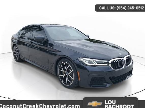 BMW 530I 2022 WBA53BH01NWX46150 image