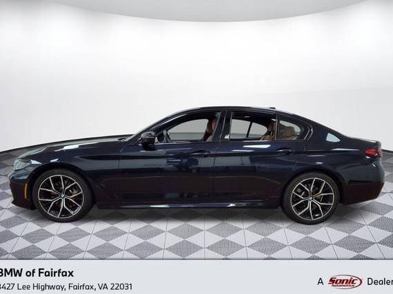 BMW 530I 2022 WBA13BJ03NWX73858 image