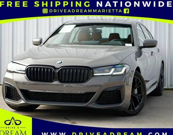 BMW 530I 2022 WBA53BH01NWX82307 image