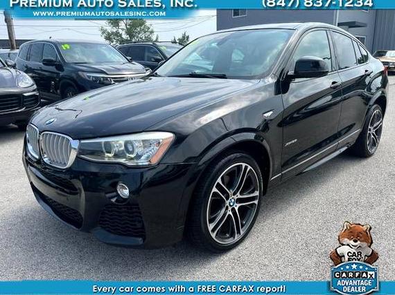 BMW X4 2016 5UXXW3C52G0R19027 image