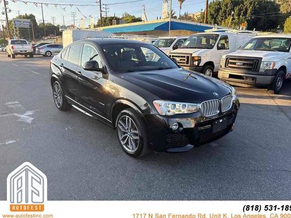 BMW X4 2016 5UXXW5C59G0N92315 image