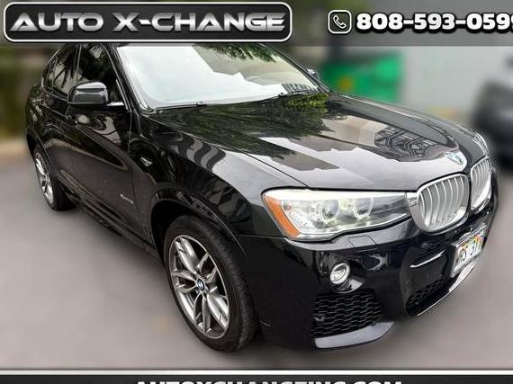 BMW X4 2016 5UXXW3C56G0R19788 image