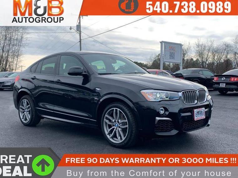 BMW X4 2017 5UXXW7C57H0U26064 image