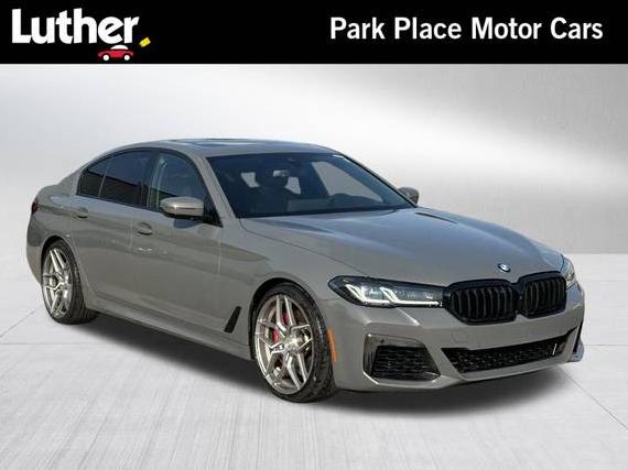 BMW M550I 2021 WBA13BK02MCG00561 image