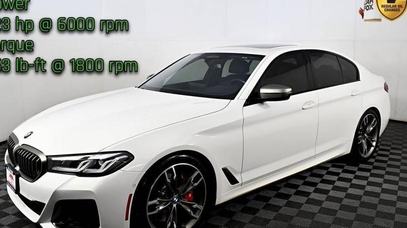 BMW M550I 2021 WBA13BK05MCF09865 image