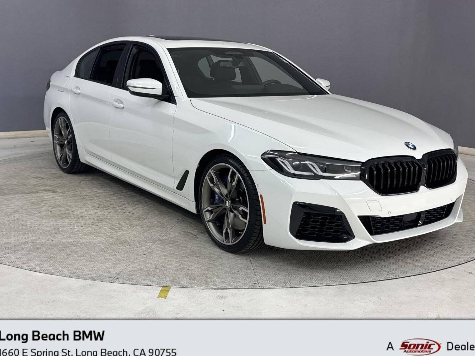 BMW M550I 2021 WBA13BK02MCH45650 image