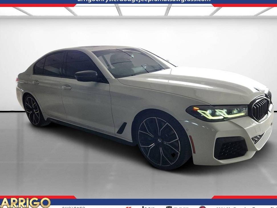 BMW M550I 2021 WBA13BK02MCG32779 image