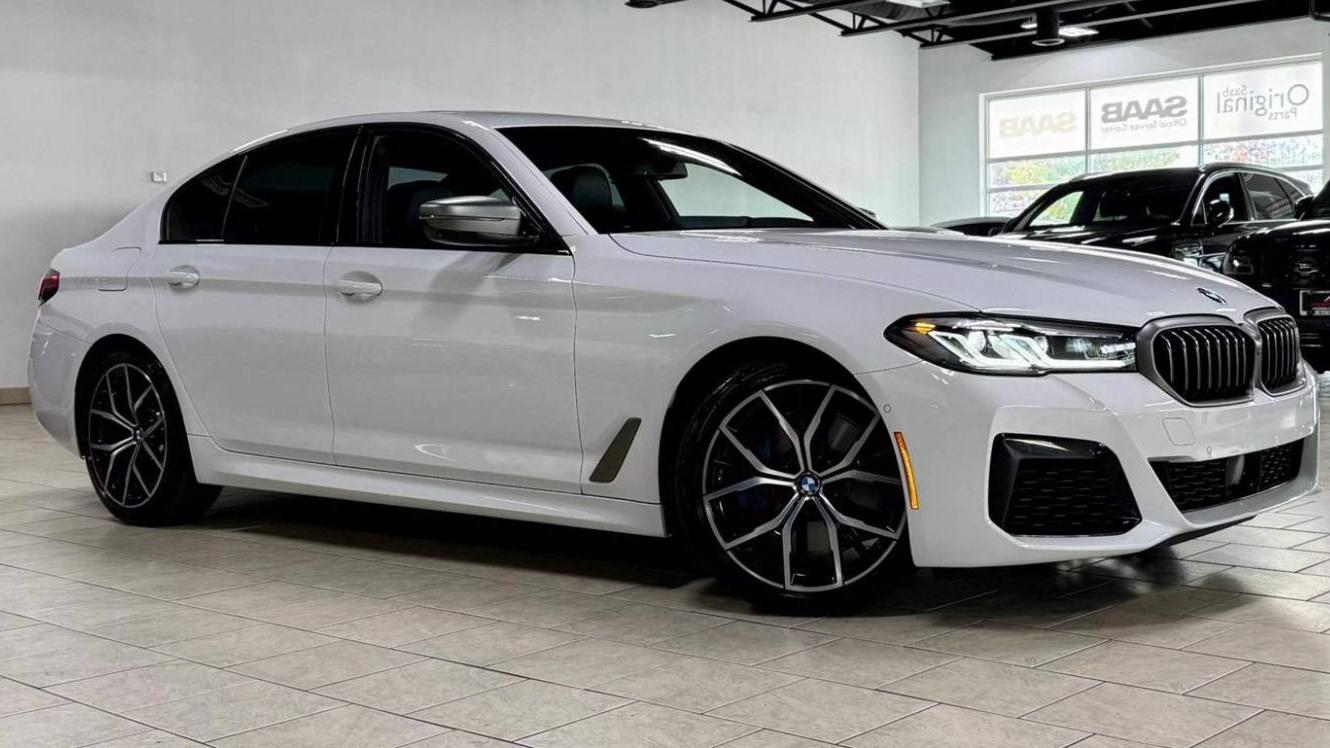 BMW M550I 2021 WBA13BK01MCF28607 image