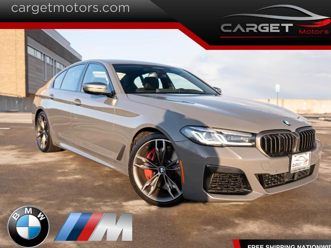 BMW M550I 2021 WBA13BK03MCH28260 image