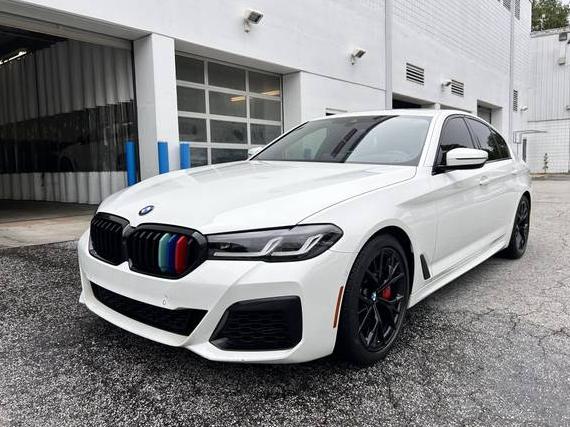 BMW M550I 2021 WBA13BK06MCG02328 image