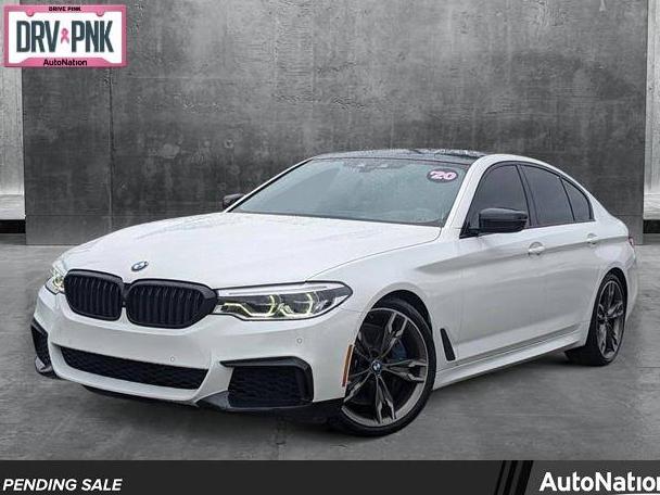 BMW M550I 2020 WBAJS7C08LCD93297 image