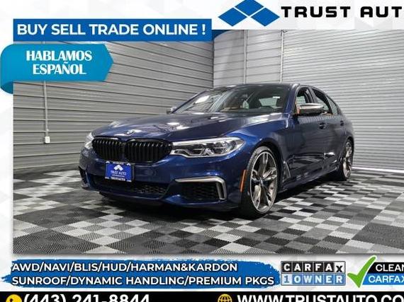 BMW M550I 2020 WBAJS7C0XLCD92295 image
