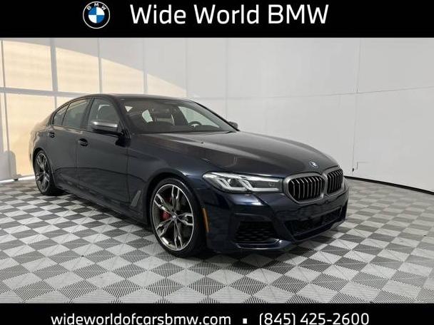 BMW M550I 2022 WBA13BK00NCJ68535 image