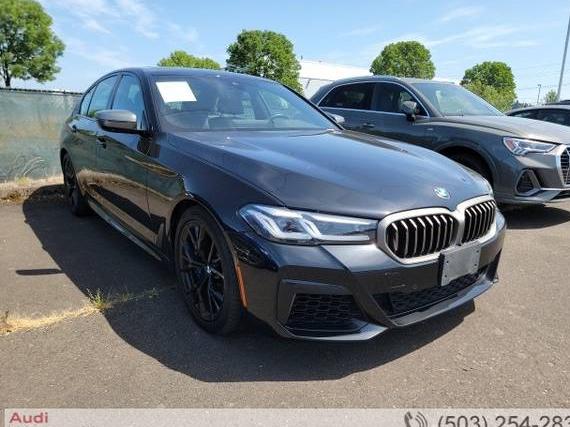 BMW M550I 2022 WBA13BK01NCK98596 image