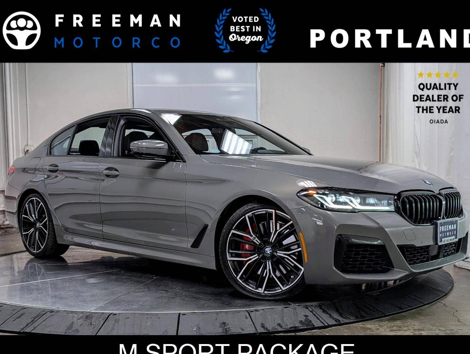 BMW M550I 2022 WBA13BK05NCJ05060 image