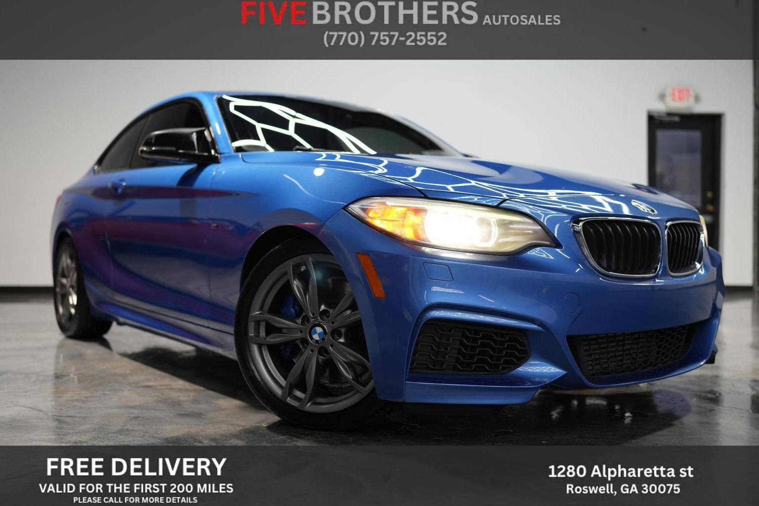 BMW M235I 2014 WBA1J7C55EVW84469 image