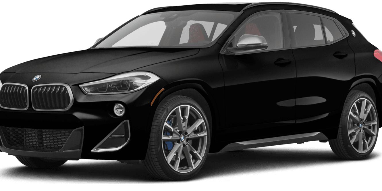 BMW X2 2021 WBXYN1C01M5S10740 image