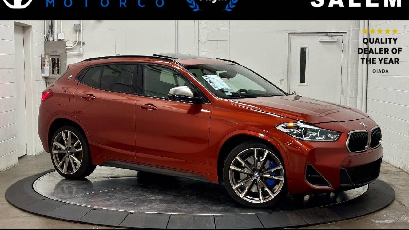 BMW X2 2021 WBXYN1C07M5S39501 image