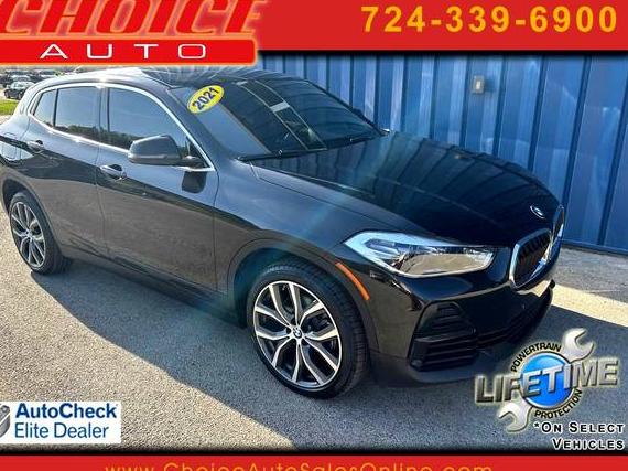 BMW X2 2021 WBXYJ1C07M5S19504 image