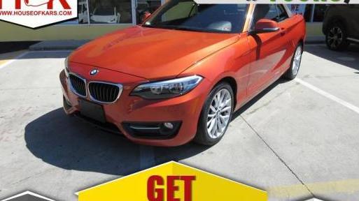 BMW 228I 2016 WBA1L9C58GV767354 image