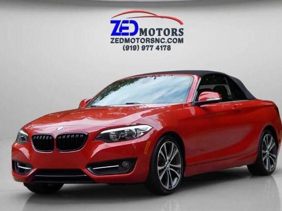 BMW 228I 2016 WBA1K9C51GV322098 image