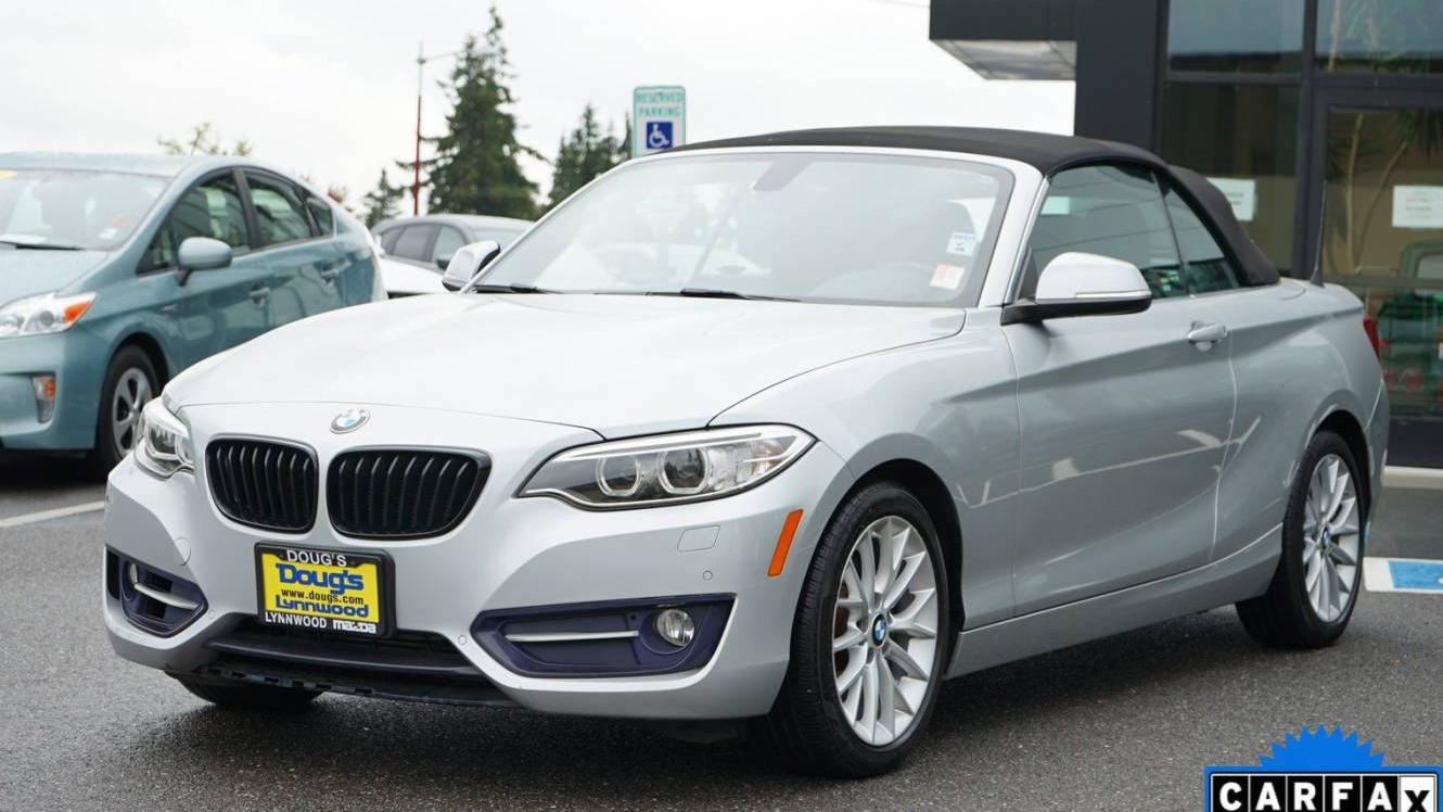 BMW 228I 2016 WBA1L9C55GV325227 image