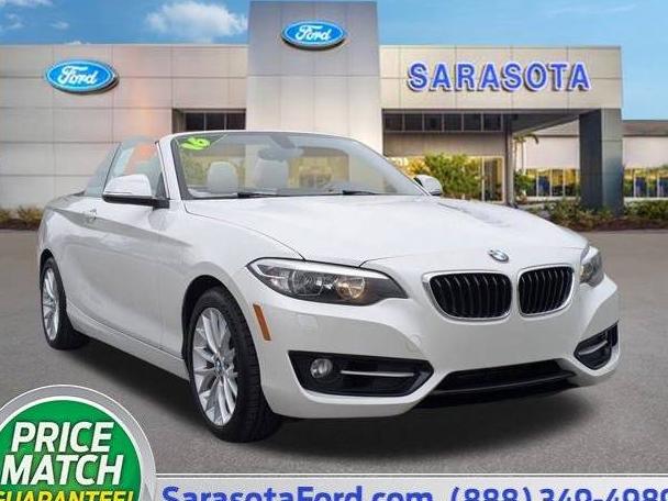 BMW 228I 2016 WBA1K9C53GV322846 image