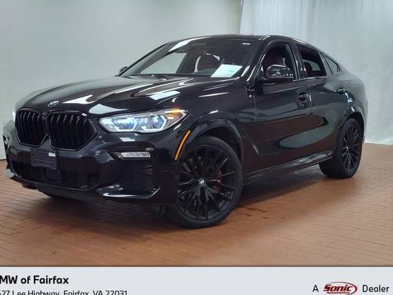 BMW X6 2021 5UXCY8C00M9F06561 image