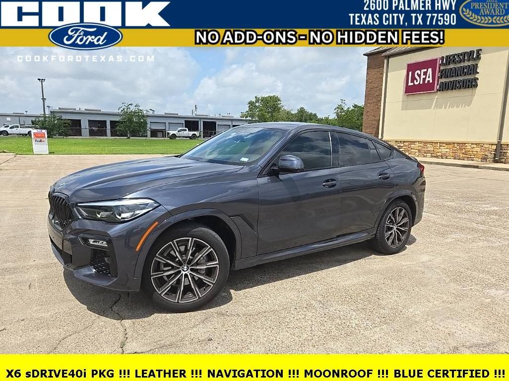 BMW X6 2021 5UXCY4C06M9F32753 image